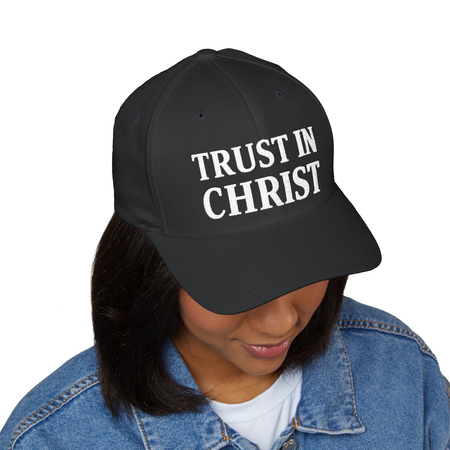 Embroidered Trust in Christ