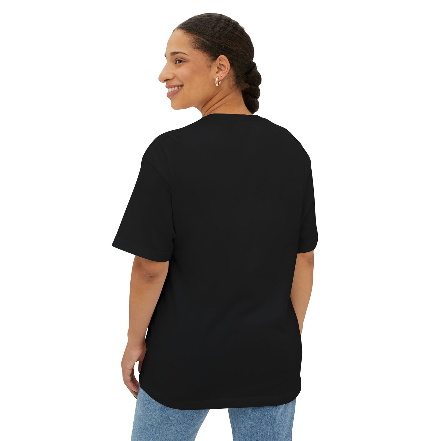 "Jesus Can Heal What You're Hiding." Boxy Tee.