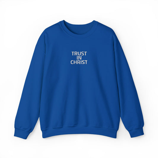 Embroidered Trust in Christ